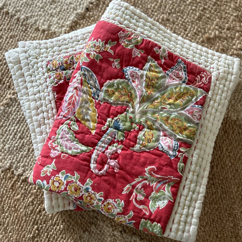 Pottery Barn pillow shams